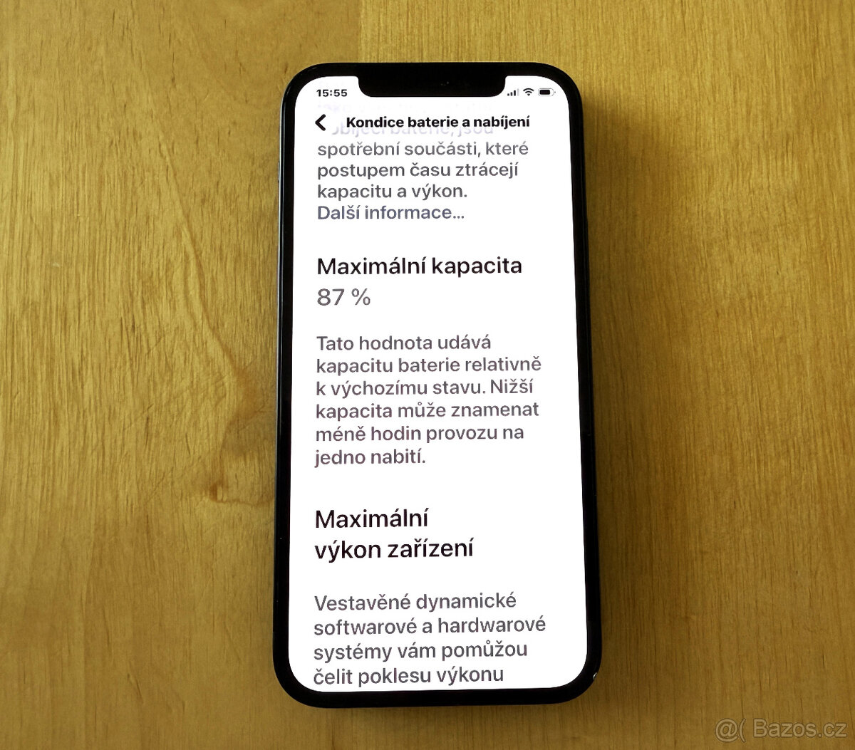Apple iPhone 12, 64 GB, černý, bat. 87 % - 4