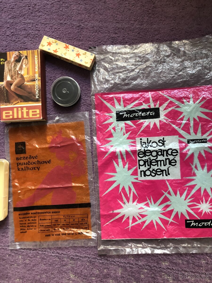 Retro obaly, krabičky, různé, socialistické - 4