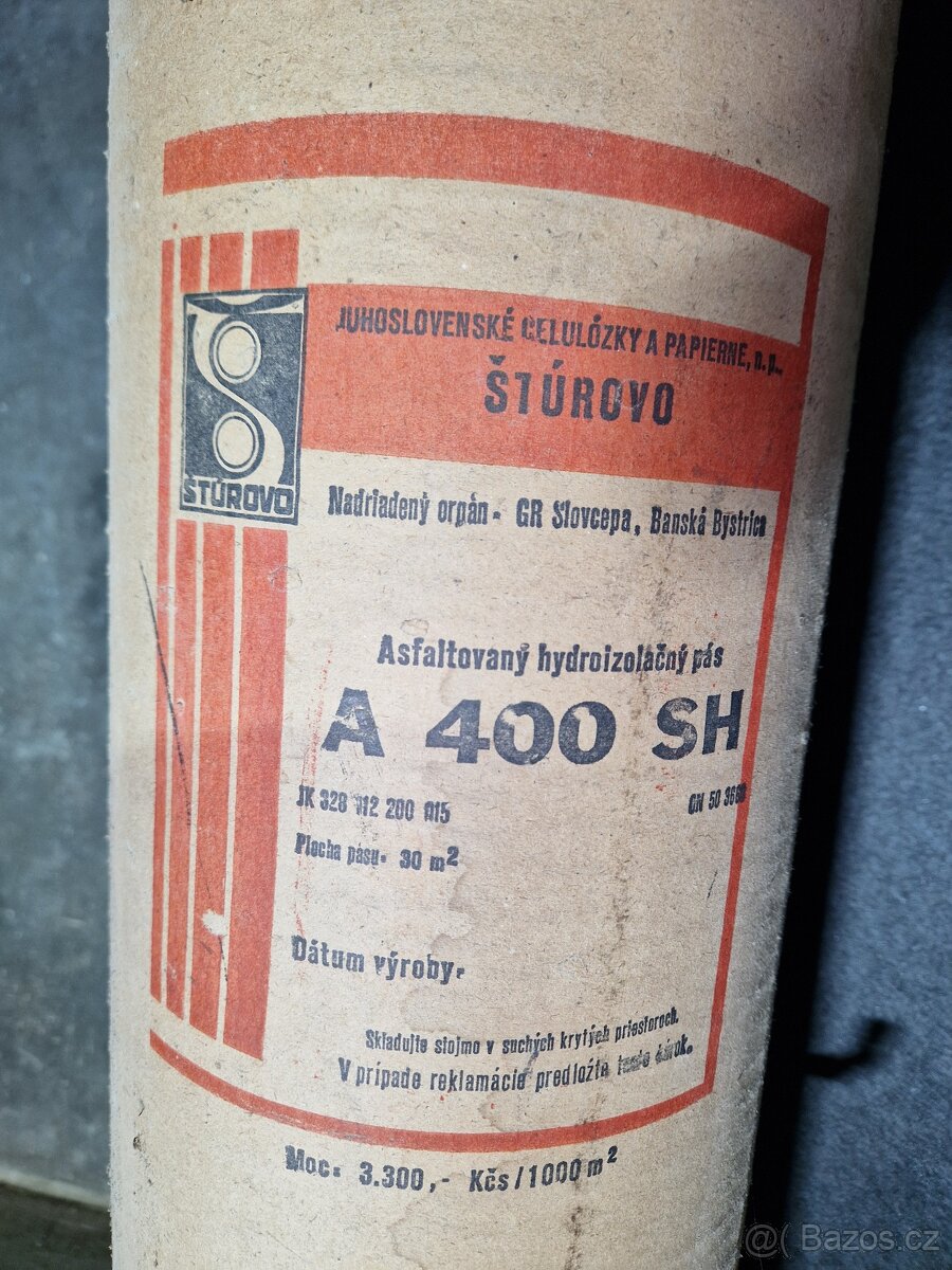 ASFALTOVÝ PÁS, HYDROIZOLAČNÍ LEPENKA, IPA (cca 45m2) - 4