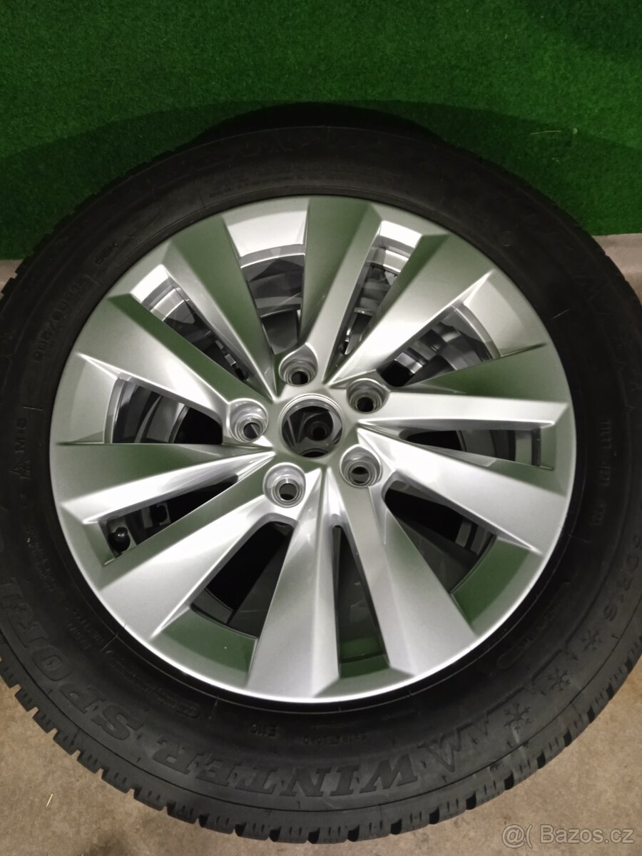 NOVE zimni alu 205/60/16 5x112 octavia - 4