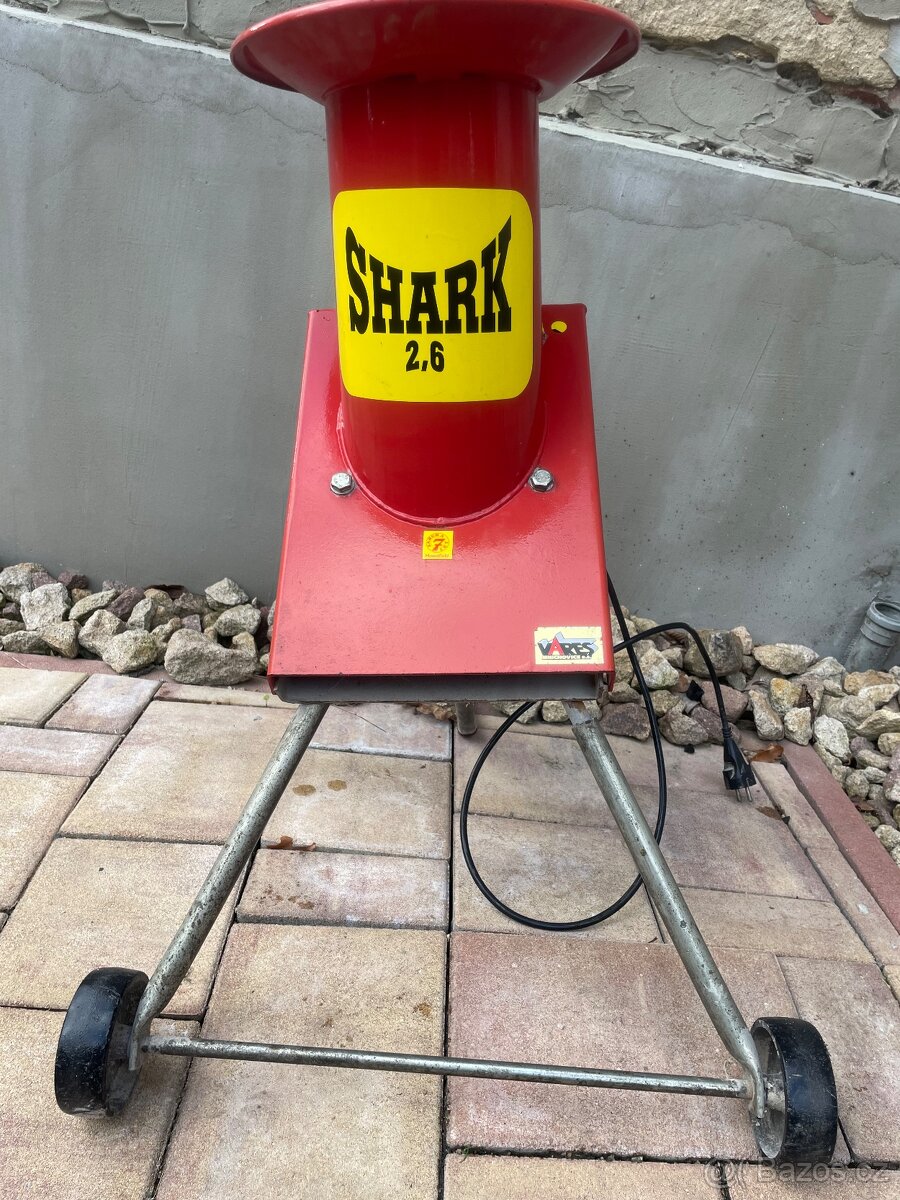 Drtič větví (zahradního odpadu) 2.6kw - 4