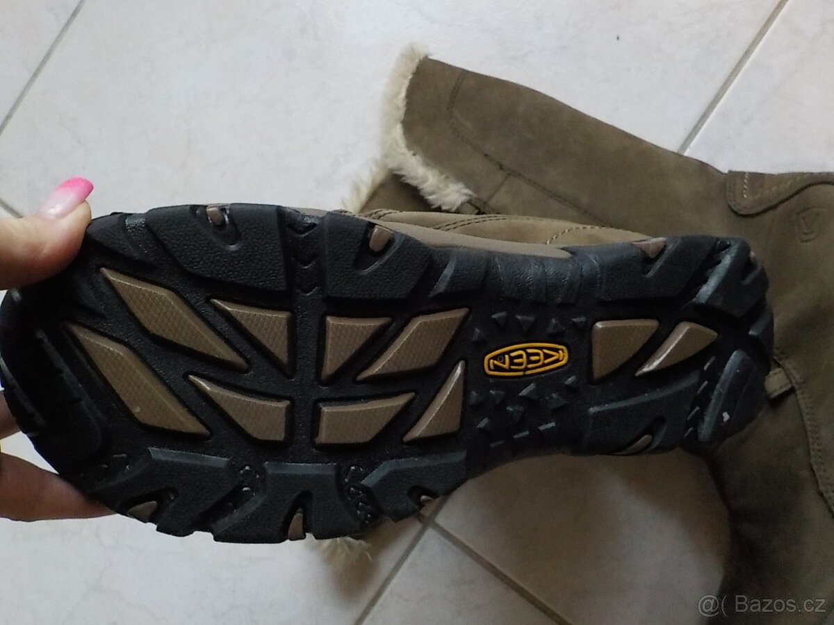 Keen -dry celokožene zimni boty ,kozačky vel 40.žena - 4