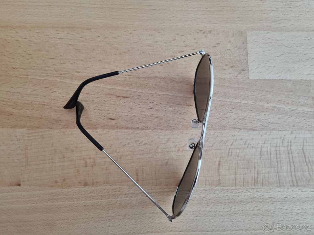sluneční polarizační brýle stříbrné zrcadlovky - 4