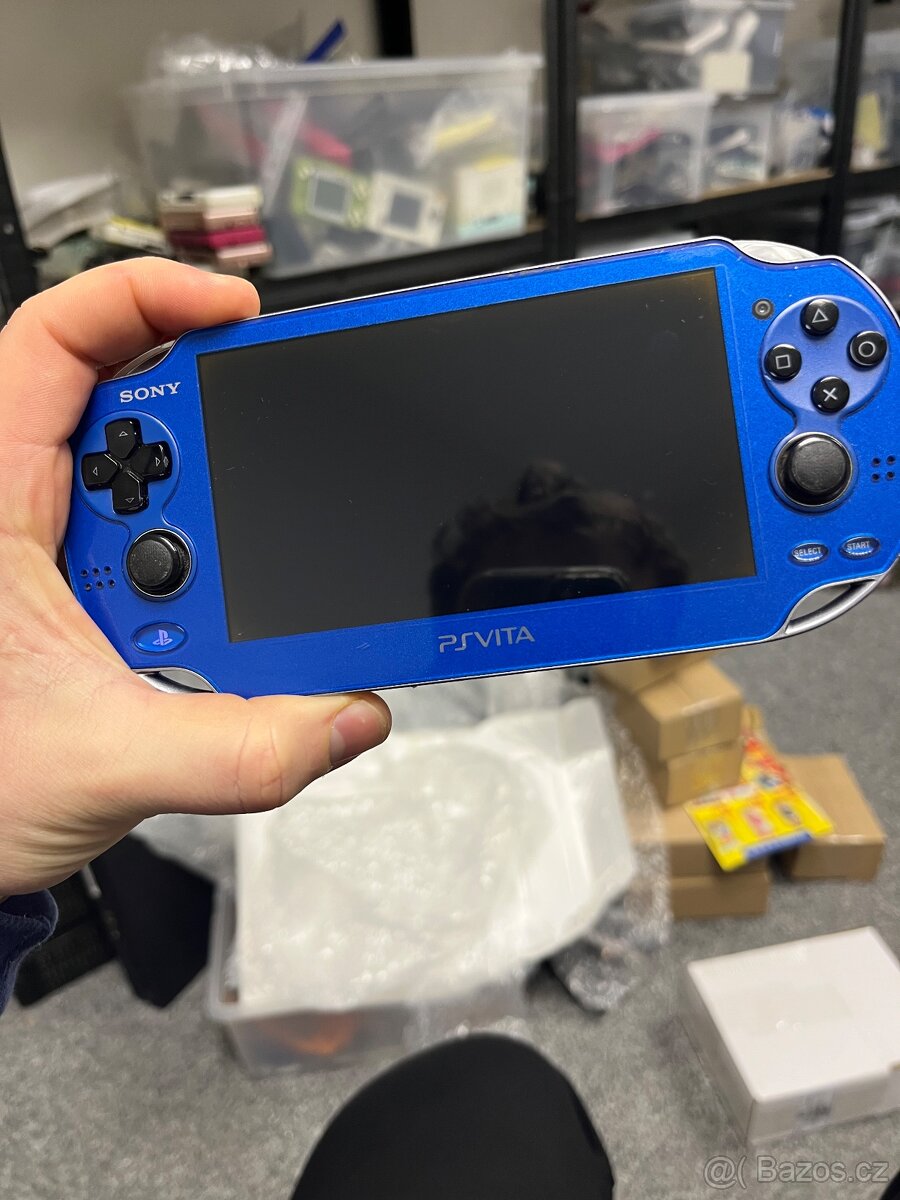 Sony PlayStation Vita 1000 OLED Sapphire Blue - 4