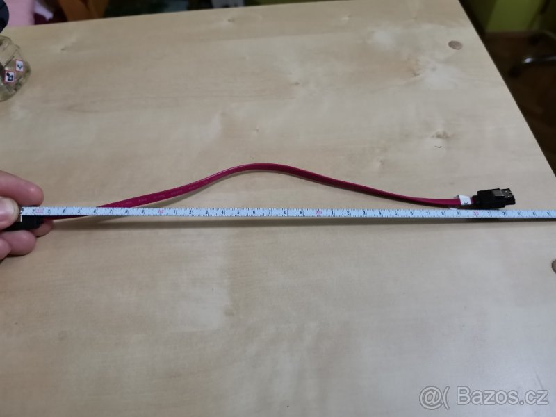 kabel SATA III, datový, 30cm, (nové) po 5ks - 4