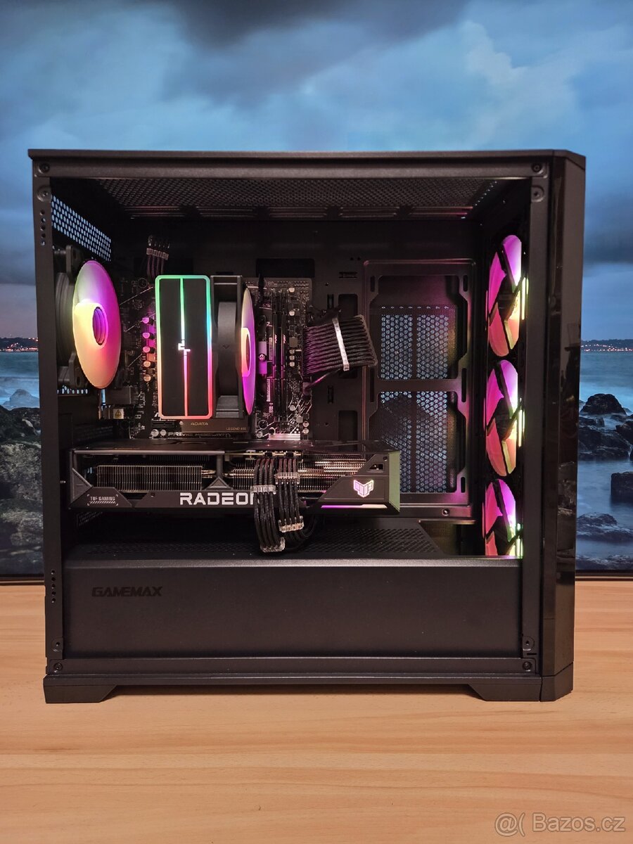 Herní PC - R5 7600X/RX 7600 XT 16GB - 4