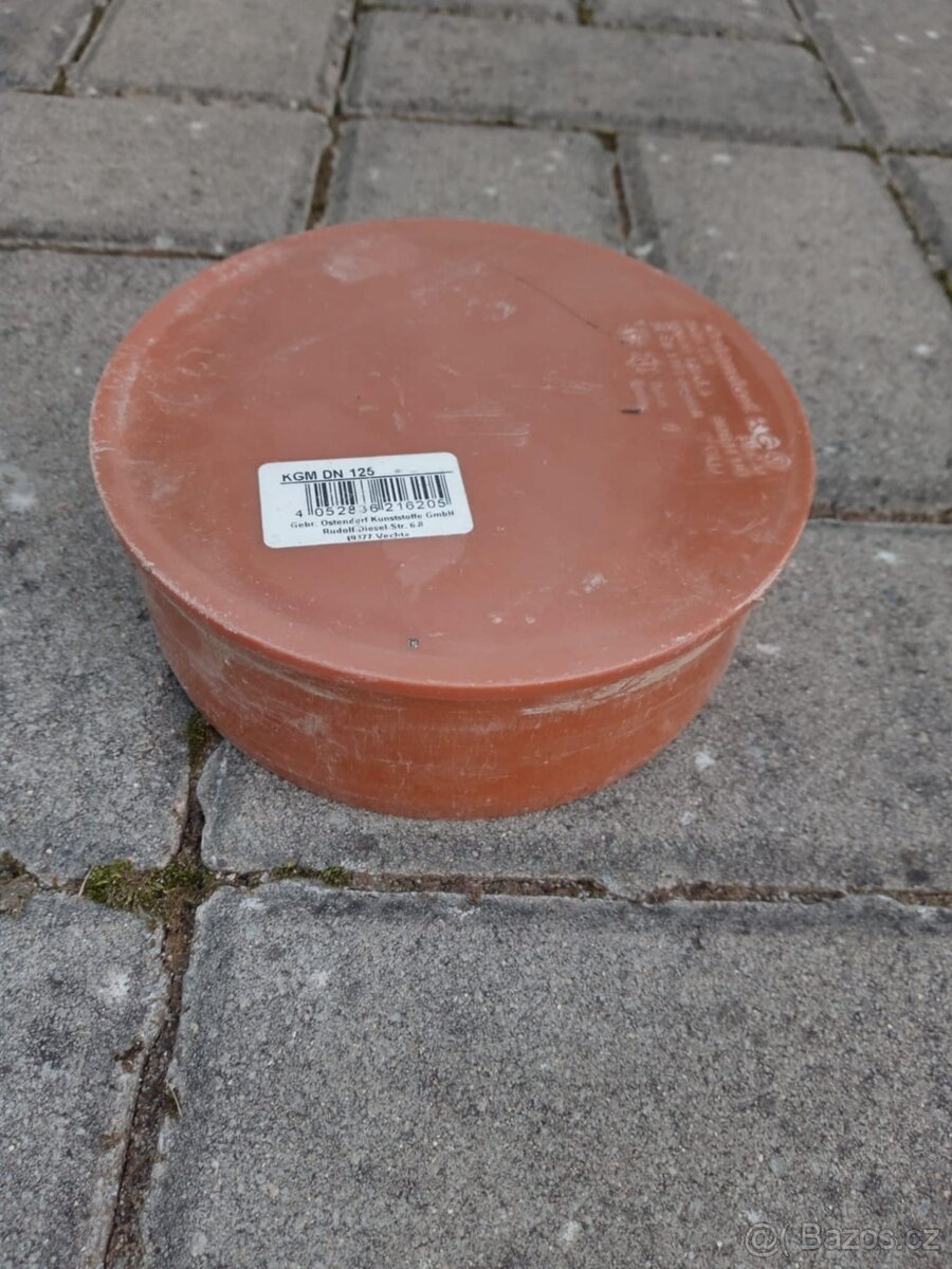 Kanalizační kolena a materiál 125 - 4