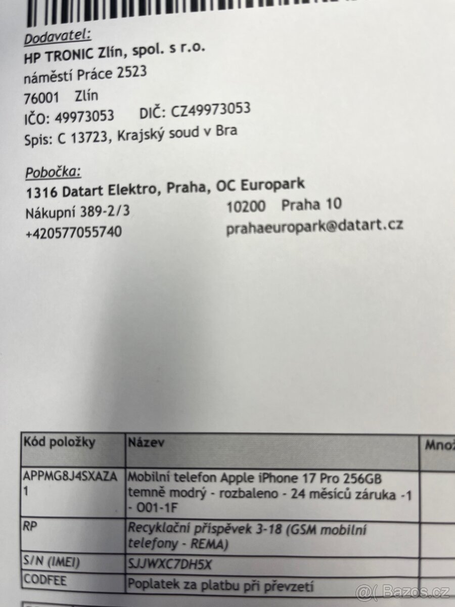 iPhone 17pro 256mb - 4