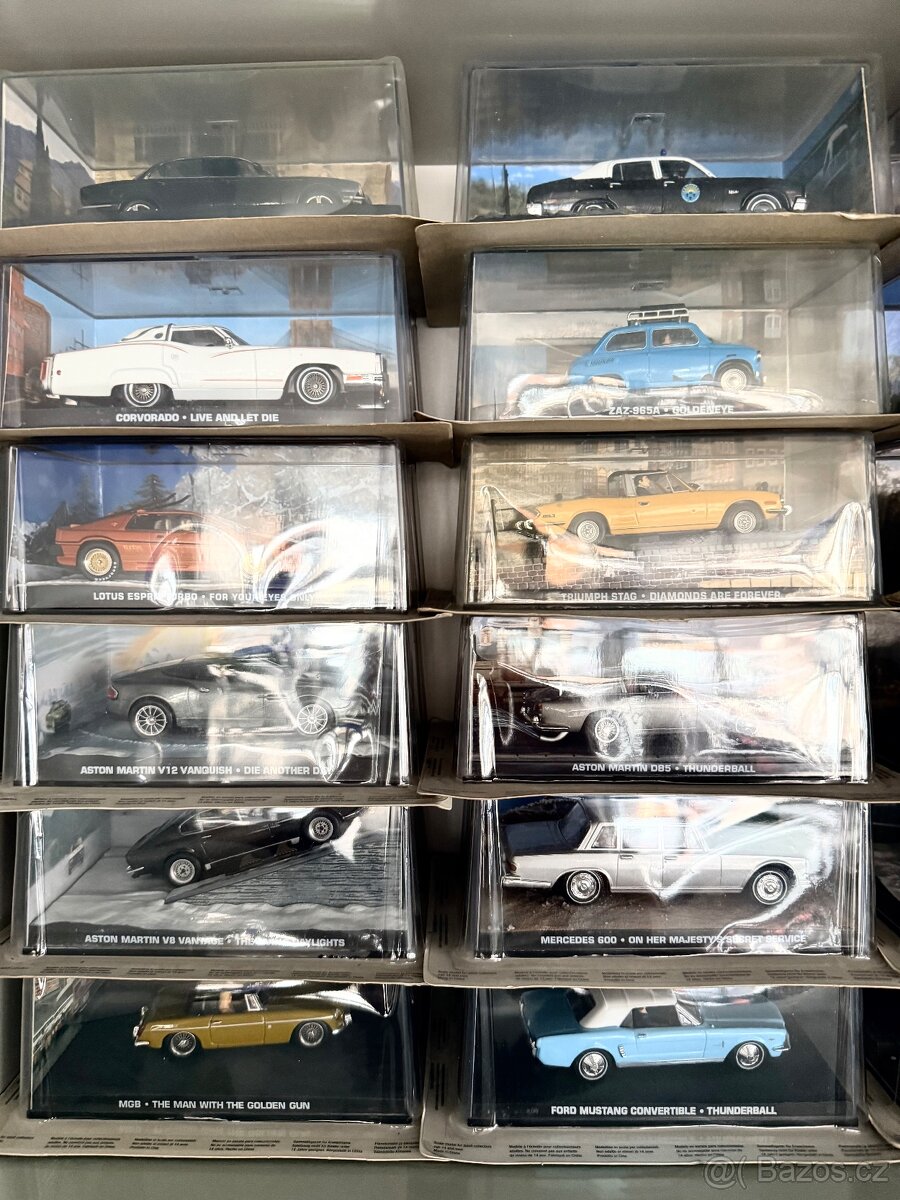 🔥Sbírka autíček Bond 007 - 4