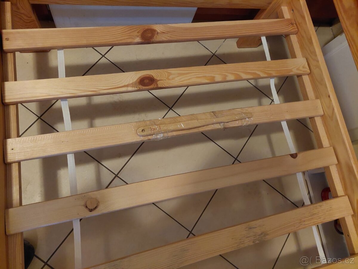 Postel 200x90, masiv - 4