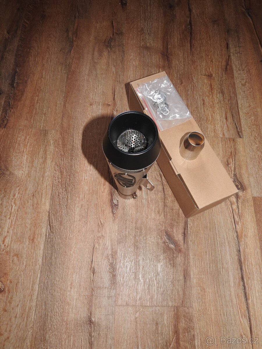 Laděný výfuk celonerezový matný Nový - 4