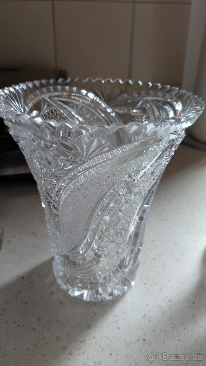 Prodám český broušený křišťál - 4