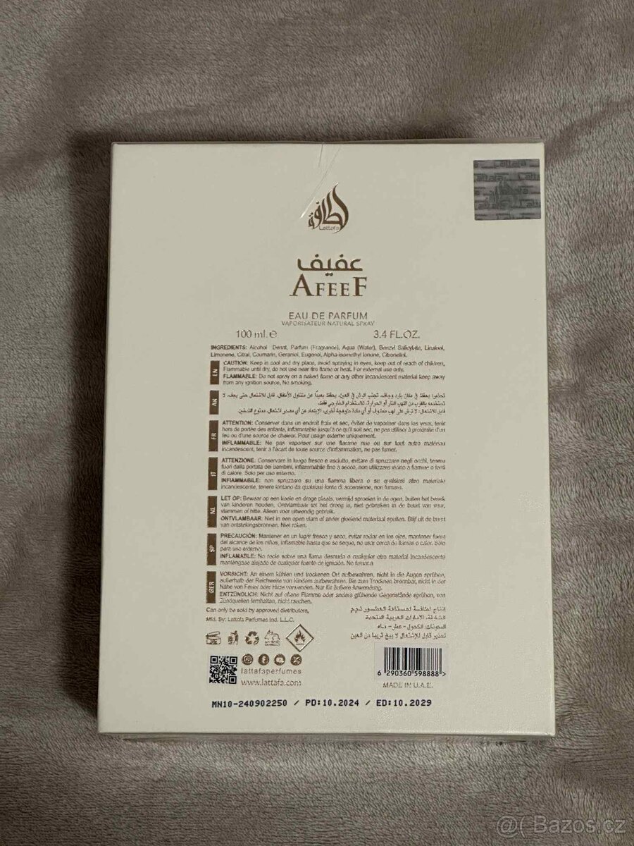 Lattafa Afeef 100ml - 4