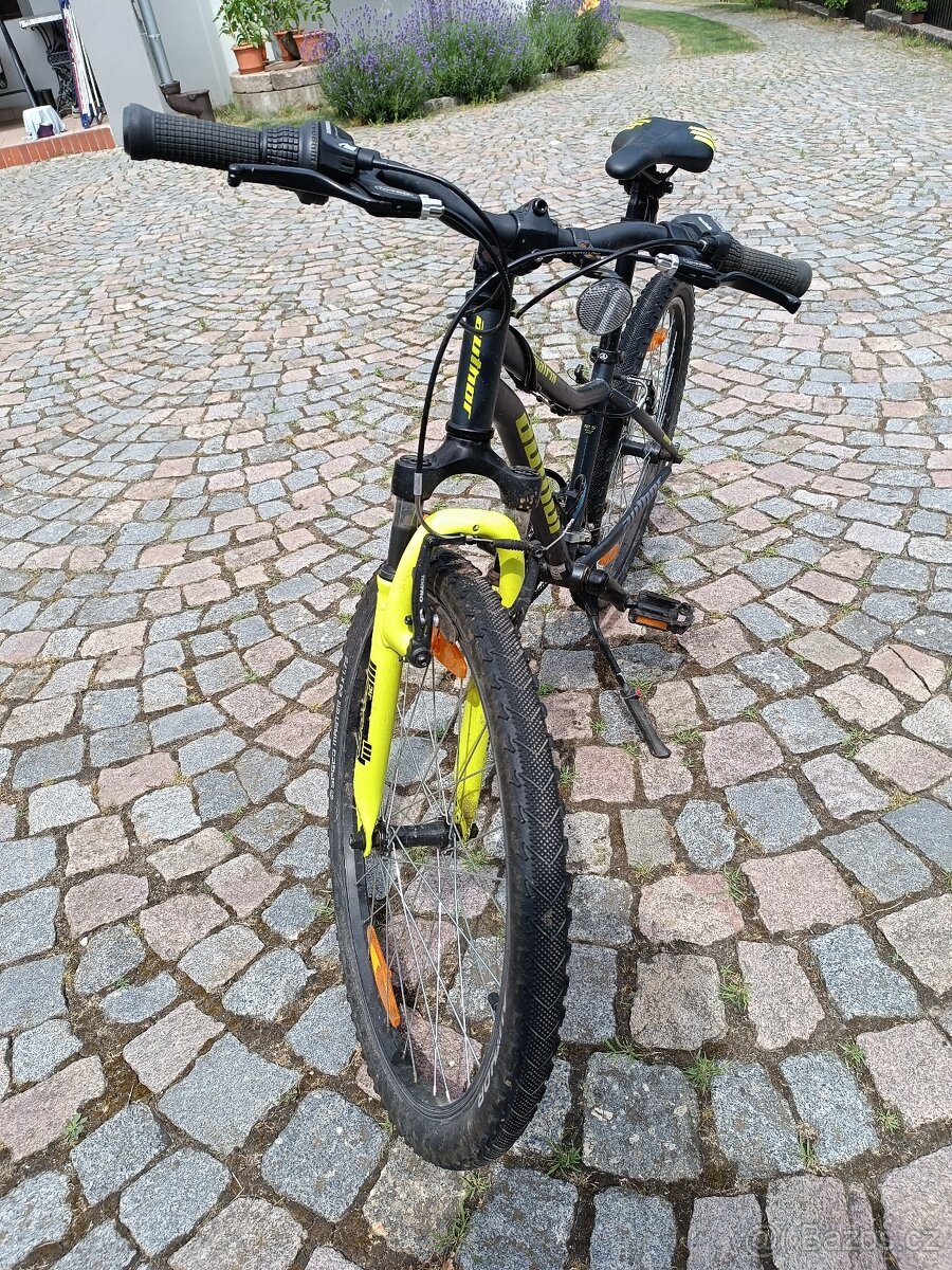 Dětské Kolo Author Matrix 24" šedá-matná/limetka - 4