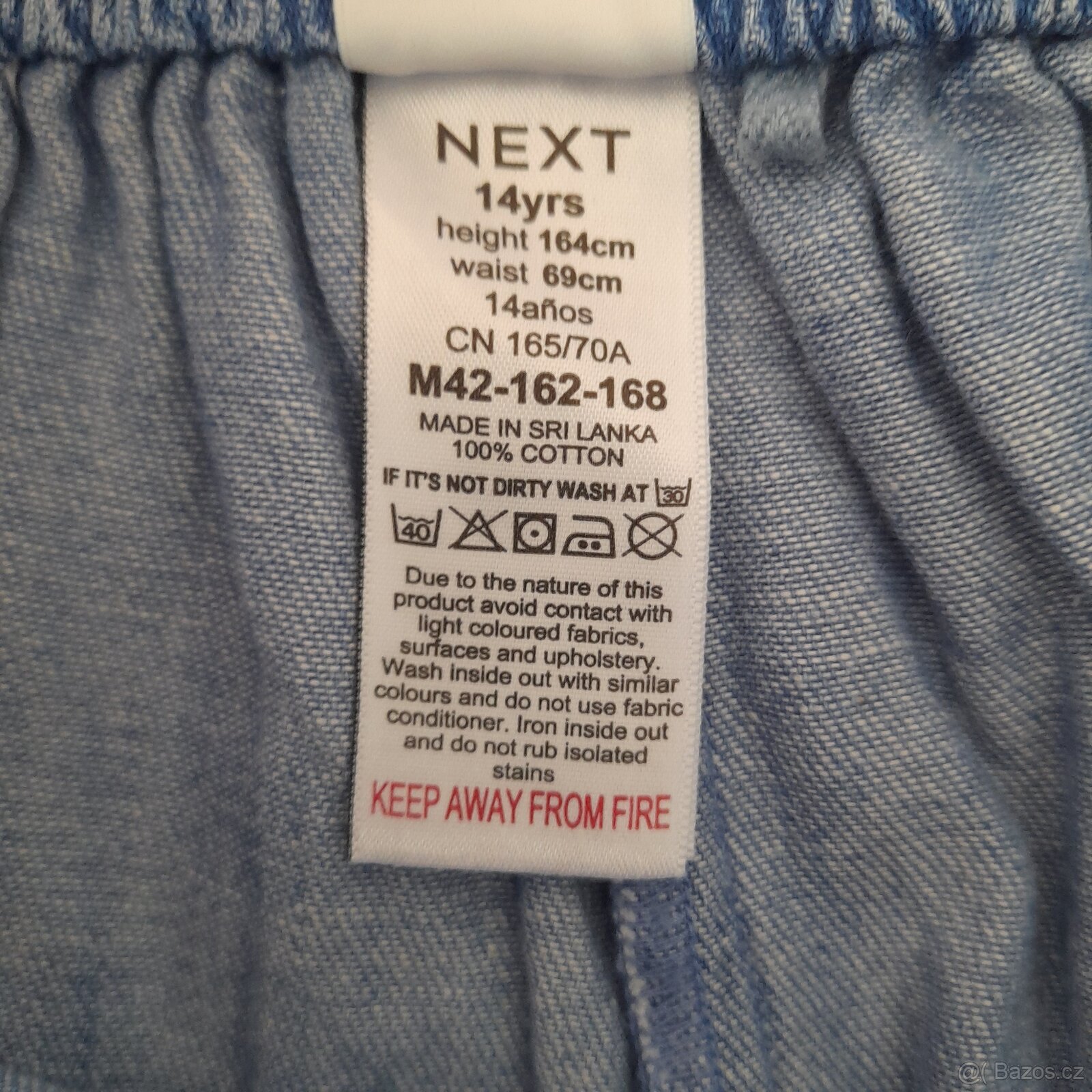 Bavlněné kraťásky Next, vel. 164 - 4