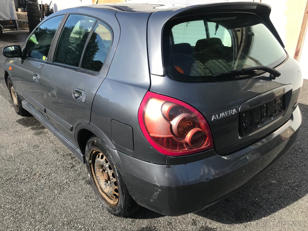 Nissan Almera N16 1.5i 72kw 2005 - náhradní díly - 4