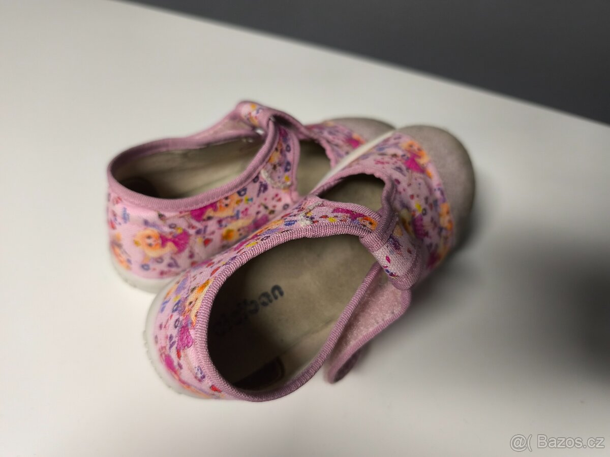 Dívčí papuče - bačkory, bačkůrky značky CICIBAN vel. 26 - 4