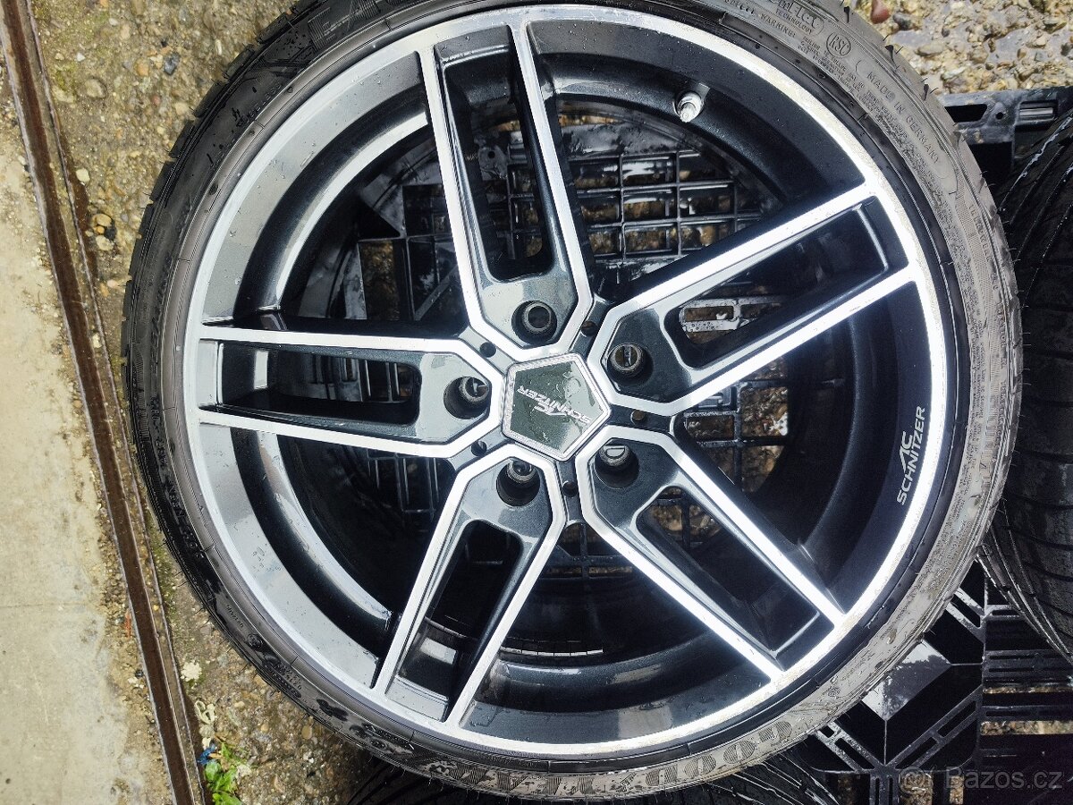 Alu Sada= 5x120 =AC SCHNITZER=s pneu= 225/40 R18 - 4