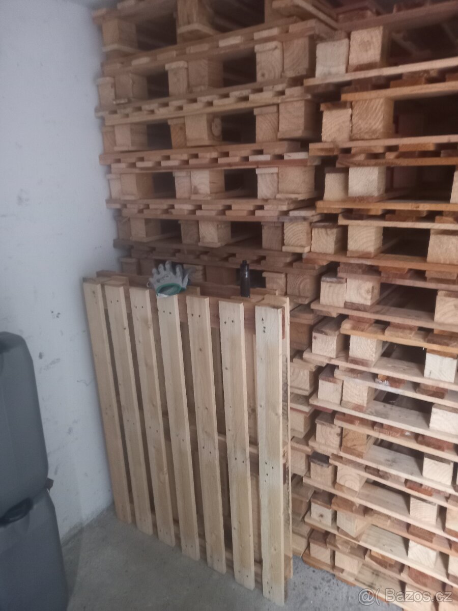 Celodřevěné palety 100/80 nové - 4
