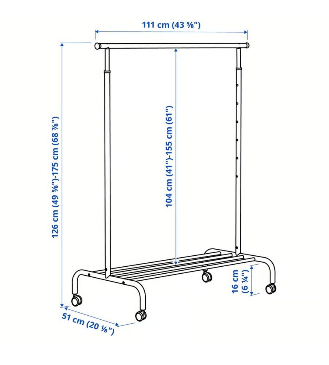 Šatní stojan/štendr - 4