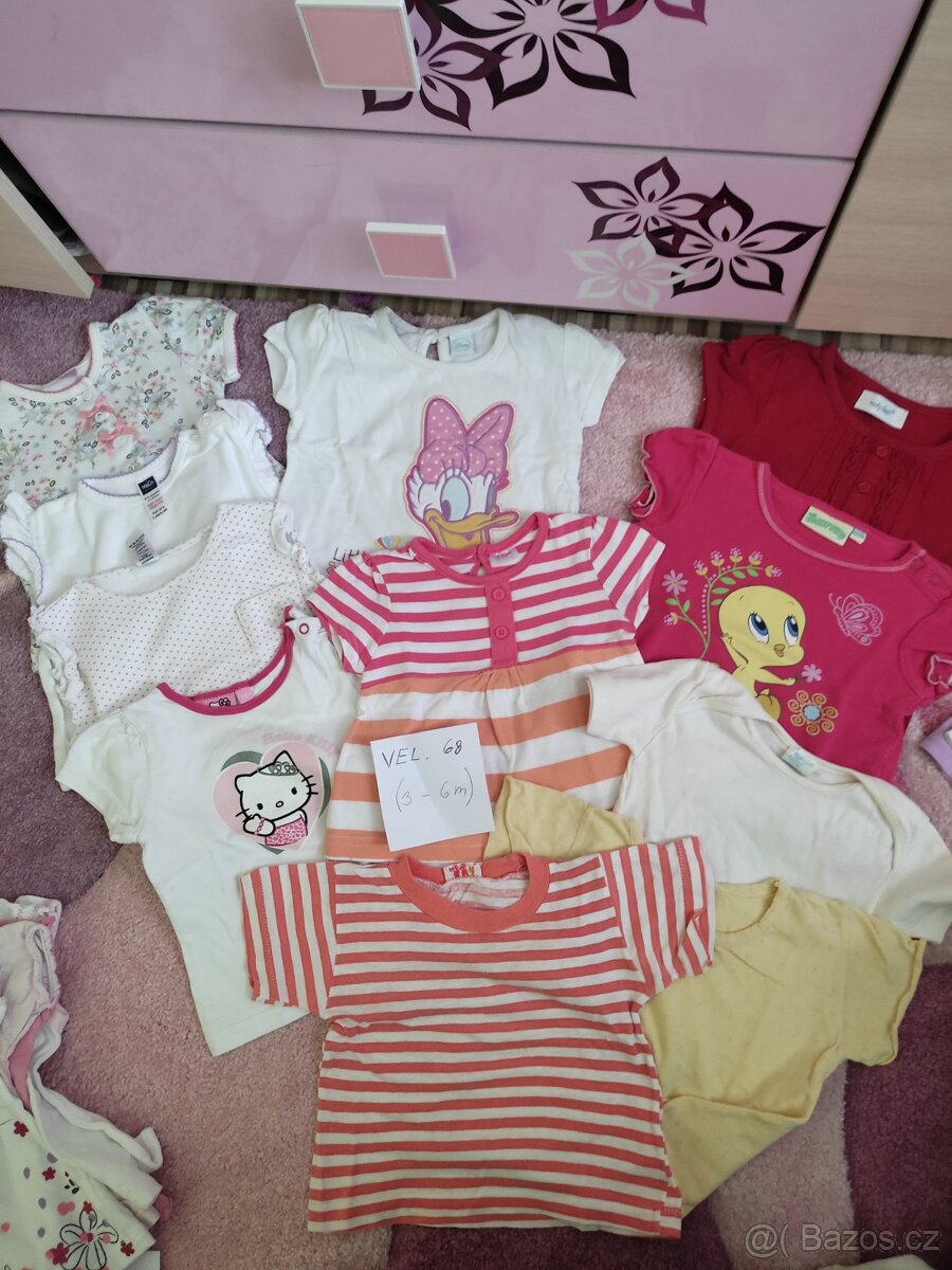 Kojenecká trička mix - 4