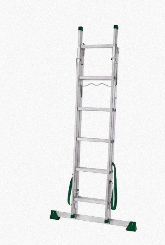 Multifunkční žebřík 3 v 1 , stafle 2x6 - 4