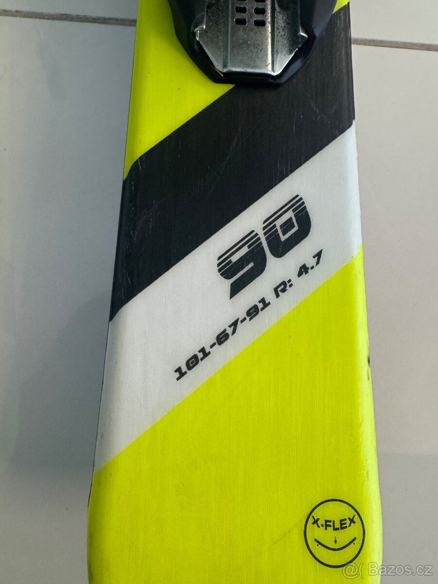 Dětské lyže 90 + lyžáky 19.0 - 4