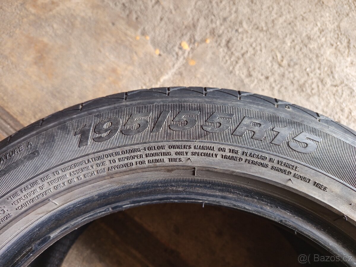 Letní pneu 195/55/15 - 4