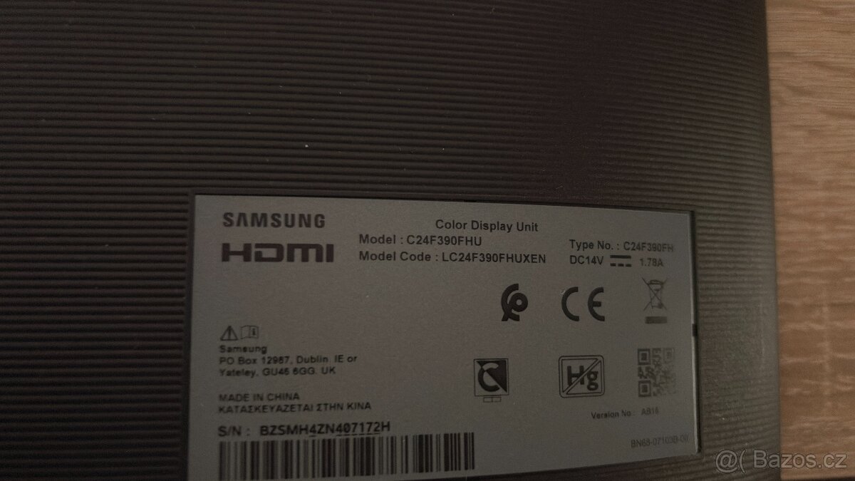 Monitor Samsung C24F390FHUX - 4
