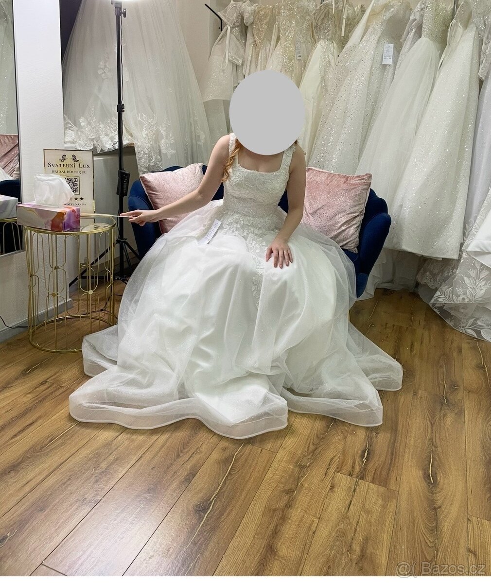 Prodám svatební šaty - 4
