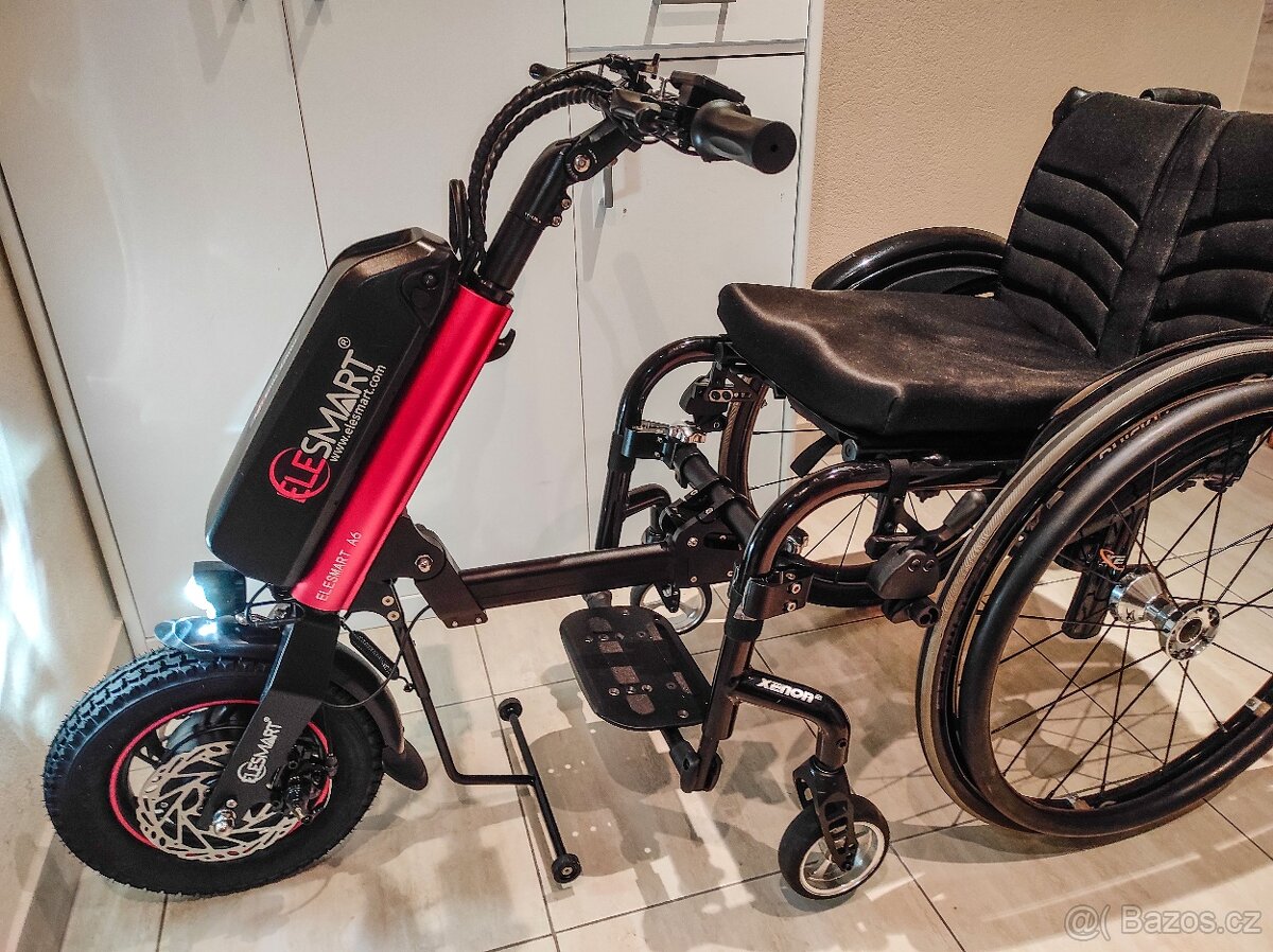 Elektrický přídavný pohon na invalidní vozík - 4