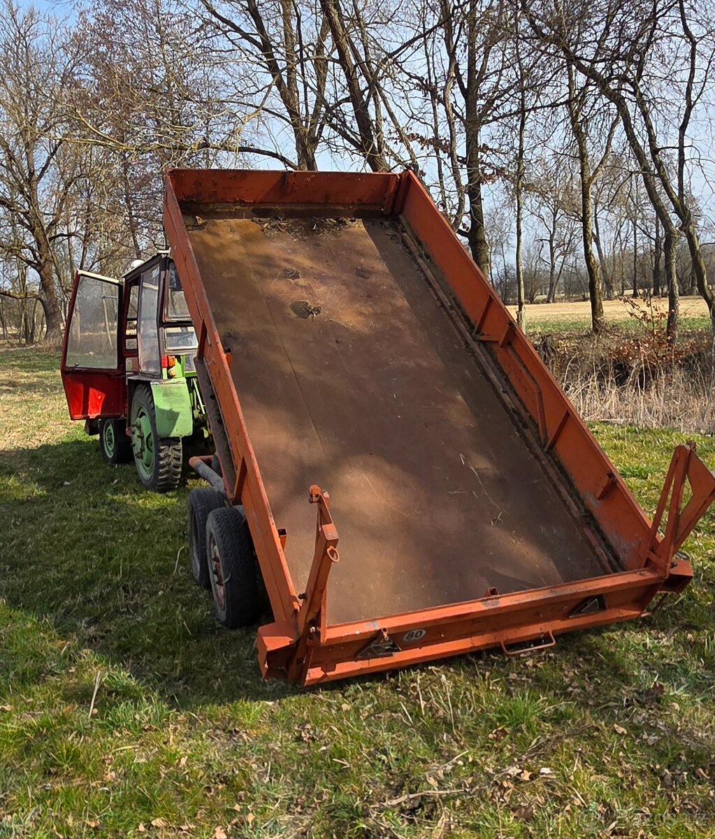 Prodám traktor domácí výroby, motor Žigul - 4