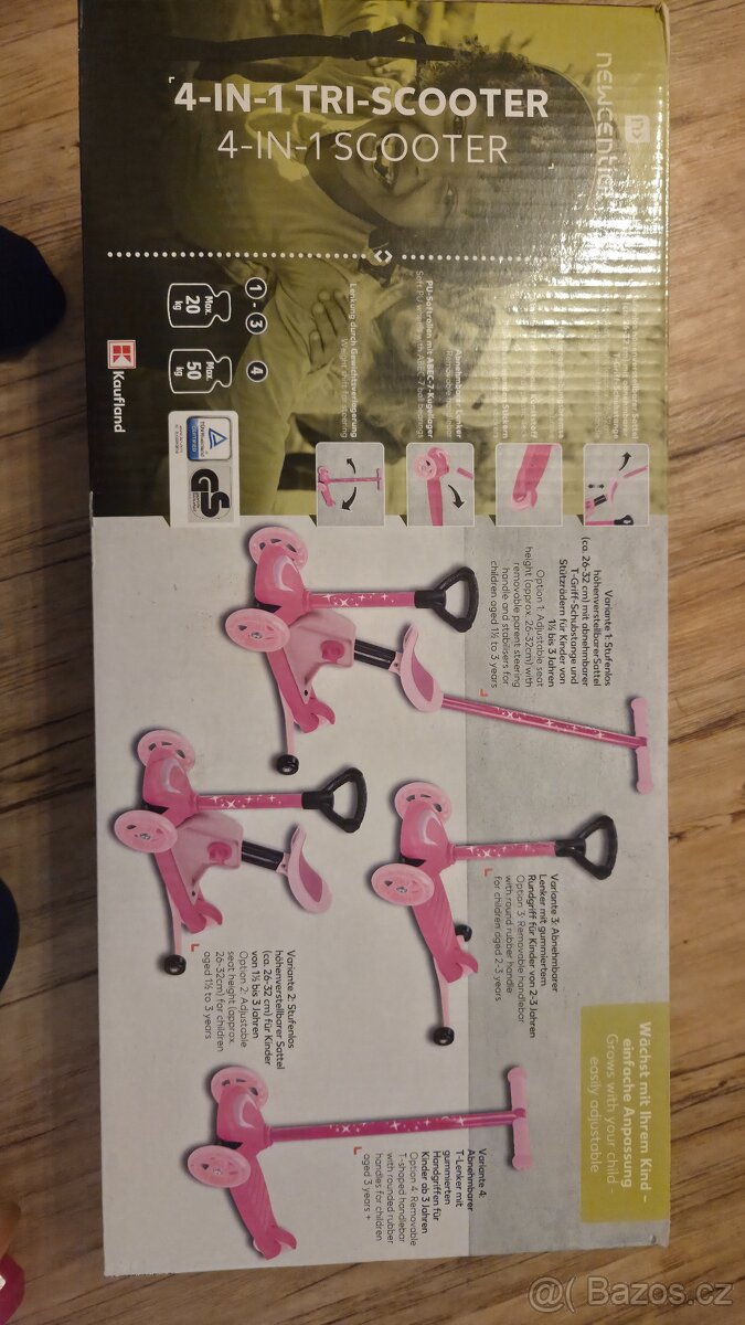 Koloběžka Playtive 4 v 1 - 4