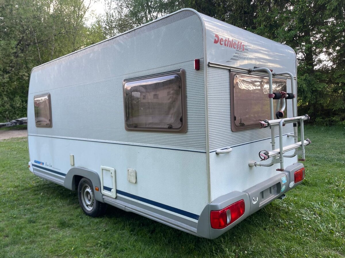Dethleffs 460 EF2, předstan, WC, 100km/h - 4