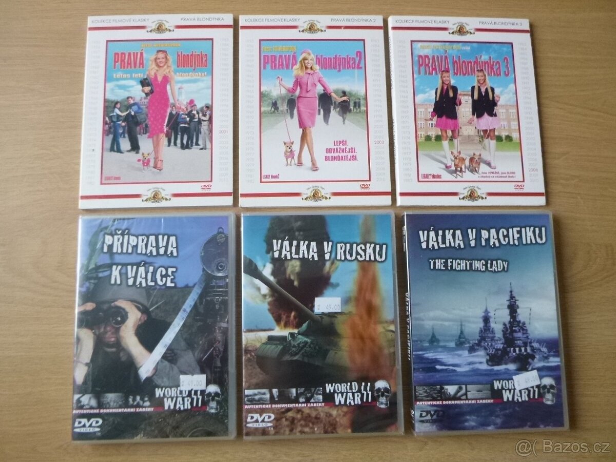 8x FILMOVA KOLEKCE (7) + 4x ROGER CORMAN - 4