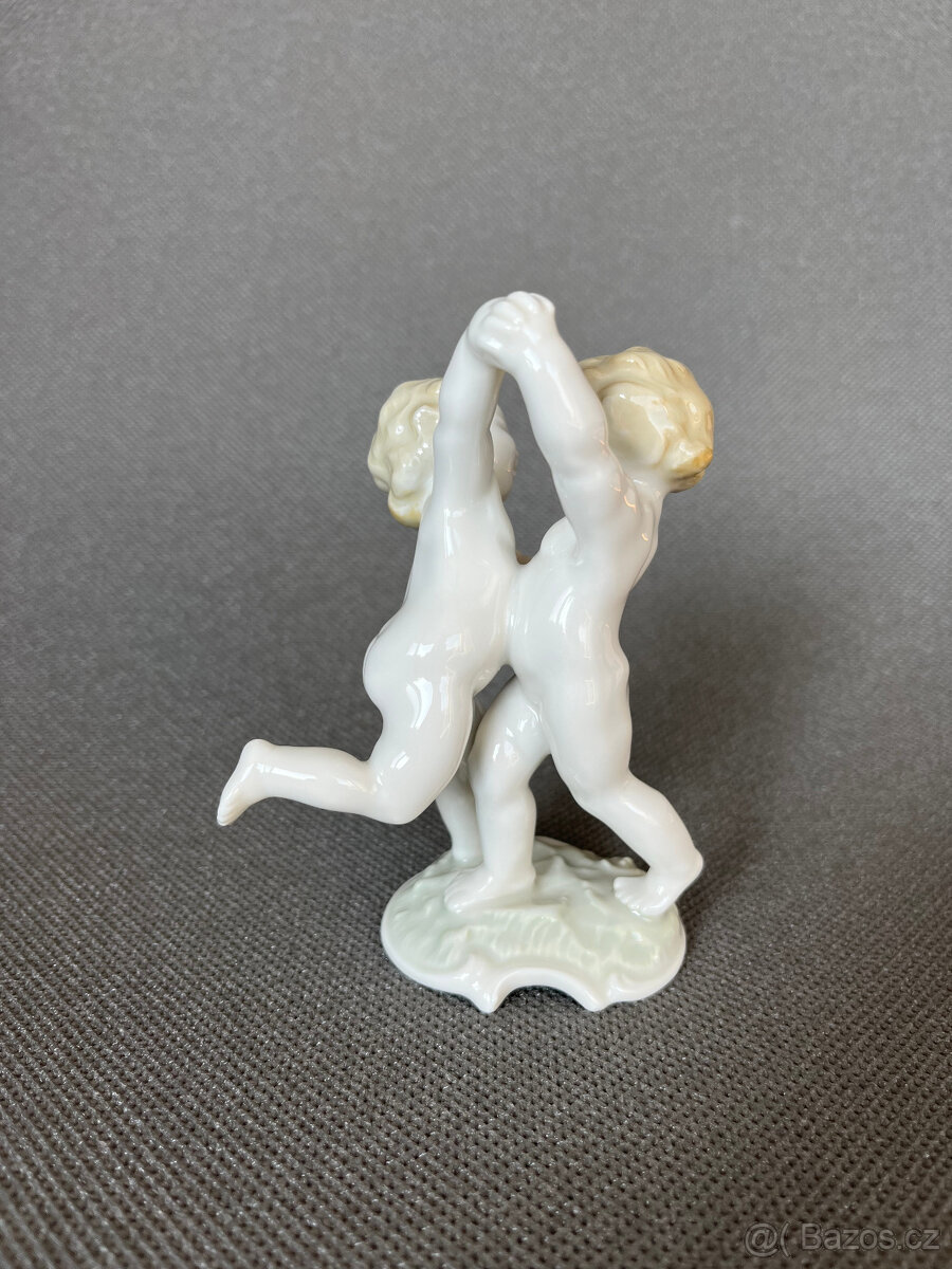 Hutschenreuther Sběratelská soška Putti 12 cm - 4