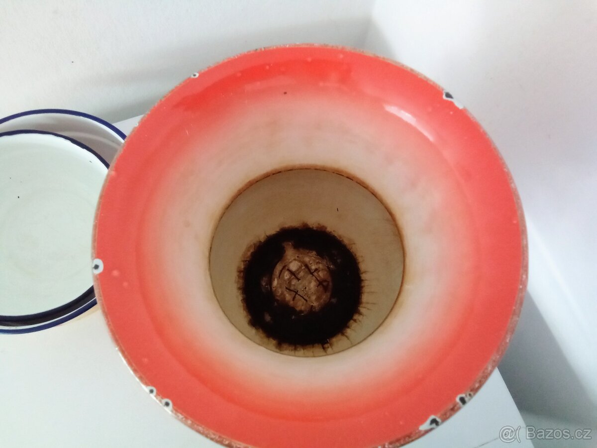 Staré, barevné, smaltované nádobí - 4