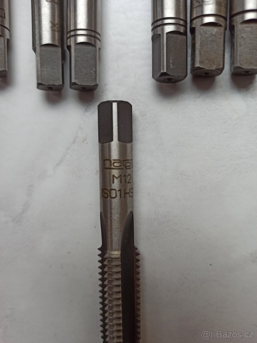 Prodám nové sadové závitníky M12 - 4
