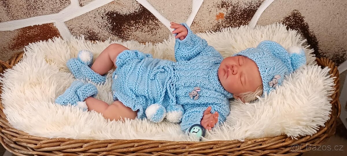 Reborn panenka, chlapeček August Dawn Murry McLeod - 4