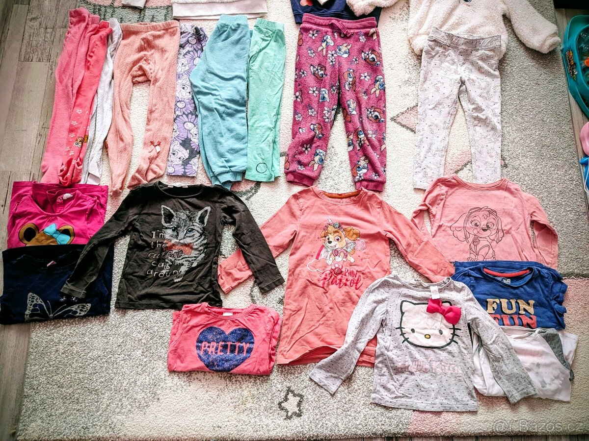 Oblečení pro holčičku vel. 104-110 - 4