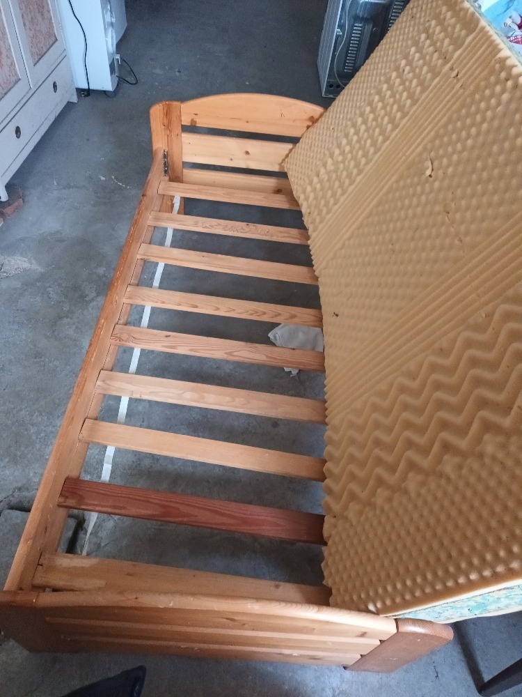 Postel selská světlé dřevo - 4