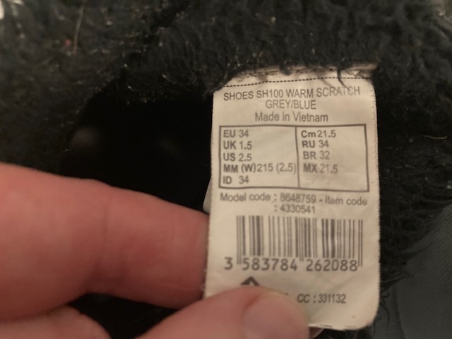 Zimní kotníčkové botky zn. Quechua - 4