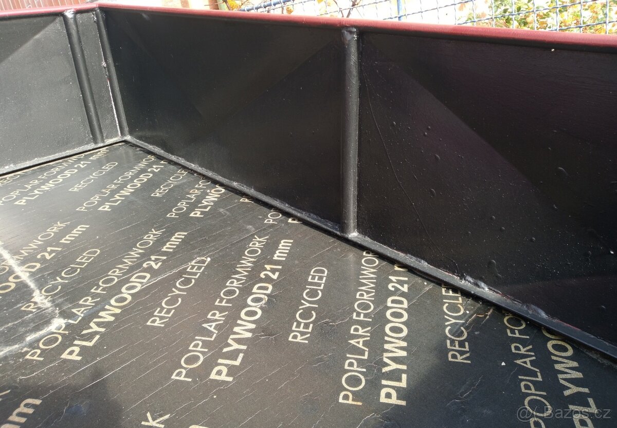 Vlečka, přívěs, vozík za traktor, frézu, malotraktor, TK14 - 4