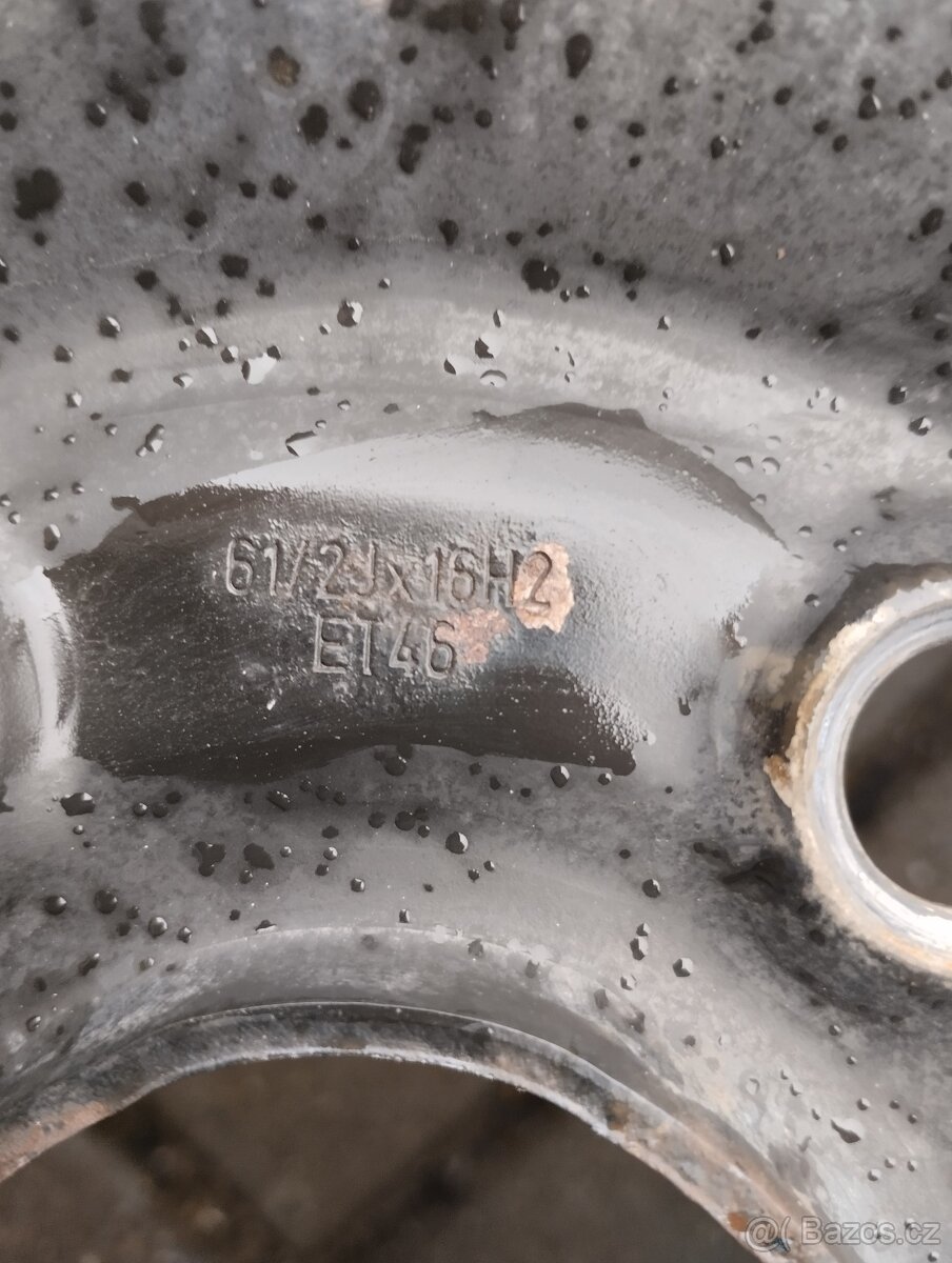 Plechové disky Škoda Octavia 3 16" - 4