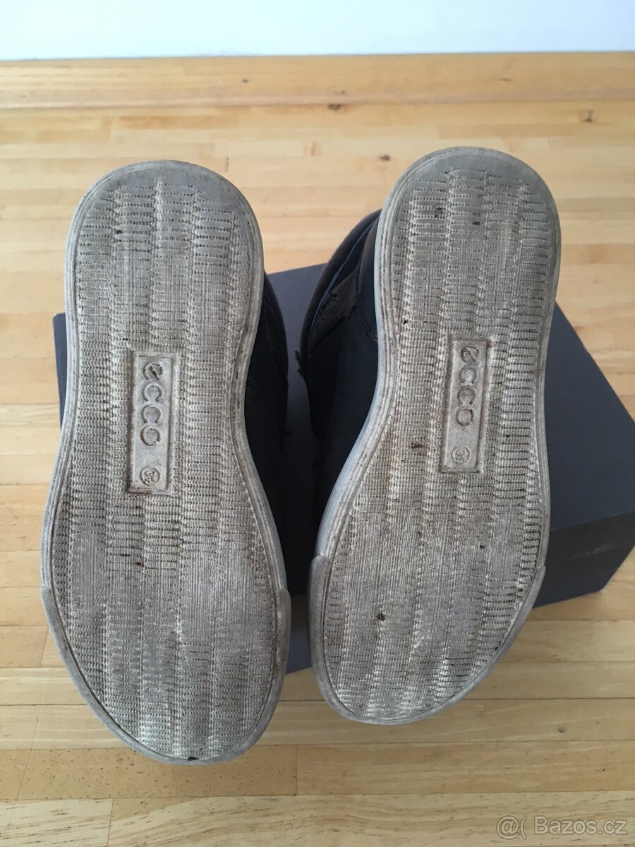 kožené dětské boty ECCO - 4