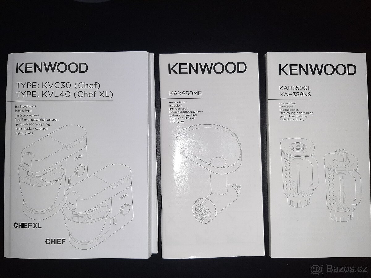 Kuchynský robot Kenwood Chef XL, typ KM - 4