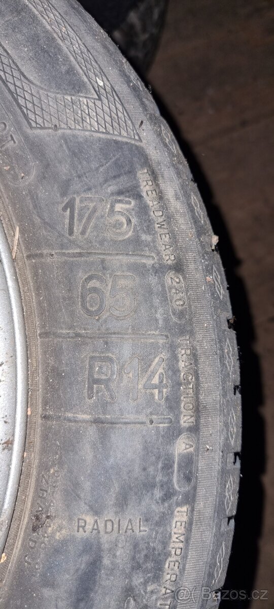 Pneu+ocelé disky Ford Fiesta - 4