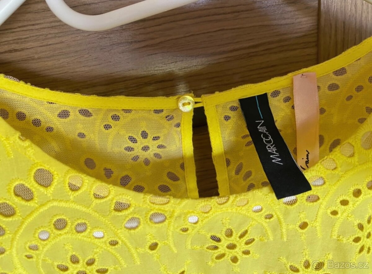 Šaty zn.Marc Cain, vel.M/L., madeira - 4