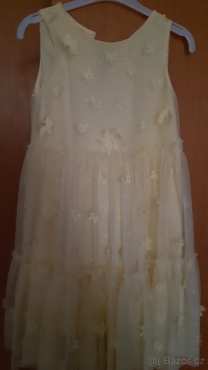 Dětské šátičky žluté - 4