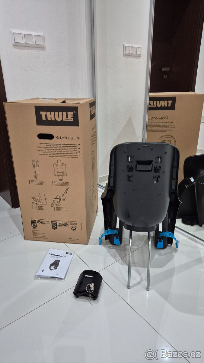 THULE cyklosedačka RideAlogn Lite - zánovní stav - 4